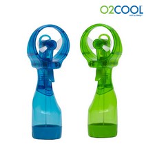 O2COOL 미스트 선풍기 FML0001, 그린