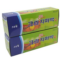 크린랲 크린 알뜰 지퍼백, 대(L), 50매, 10개