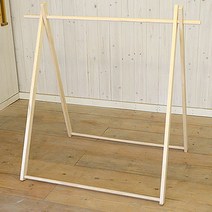 아이베란다 인디언 삼각텐트 프레임 나무봉 인디언텐트, 각재길이 1200mm x 목봉길이 1100mm