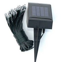 태양광구슬등 SCL-50(RGB/W/Y/R/B/G) 50구 LED구슬등 크리스마스트리장식등 야외장식정원등 식당정원장식등 인테리어장식등, RGB(멀티)