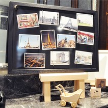 더블베이스 인테리어 사진 자석보드 + ND자석 20개, 30*40cm
