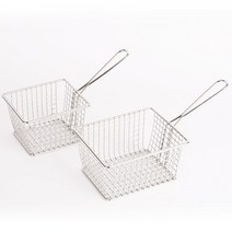 국산 튀김 미니바스켓, .