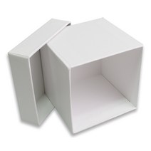 박스몬스터 싸바리 선물박스 JSB06, 아트_화이트 100×100×100, 1개