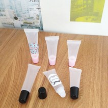 스윗바틀 립글로즈 튜브용기, 10ml, 블랙뚜껑