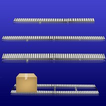 호가 국산 플라콘 4M 3M 콘베어롤러 컨베어 물류운반 택배, 40 type x 4m, 1개