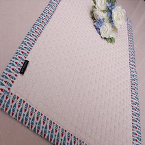 국산 순면 와플 발매트/주방매트