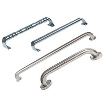 철부자 안전손잡이 보조손잡이 요양원 장애인 스텐손잡이, 지하철손잡이 꽈배기 330mm (1개)