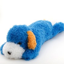 한성실업 애착인형 유모차쿠션 봉제인형, 22_뽀글이강아지(블루)