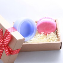 [캔들이케아] 석고방향제 몰드 석고분말 비누몰드 모음, 1구 실리콘 마카롱 몰드