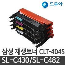 삼성전자 CLT-K404S CLT-C404S CLT-M404S CLT-Y404S 호환토너, SL-C483FW 노랑, 완제품 1개