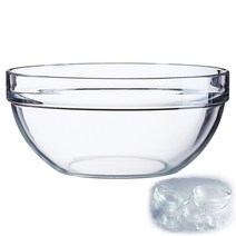 루미낙 강화유리 믹싱볼, 엠필러볼 (26cm), 1개