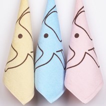 오름바름 코끼리나염 어린이집 고리 수건 1+1 핸드타월, 옐로우, 2매