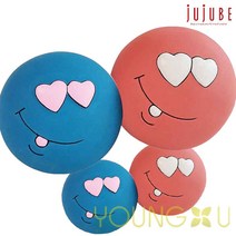 쥬쥬베 펫토이 바닐라향 스위티 라텍스볼 장난감, 블루-L(10cm), 1개