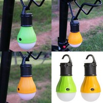 보냄 LED 캠핑램프 건전지 랜턴, 그린, 1개