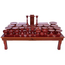 우성공예 물푸레 제기세트, 1세트, 물푸레제기 37p, 1개