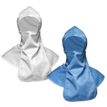 KJ 제전방진용품 방진마스크후드, 화이트-XL, 1개