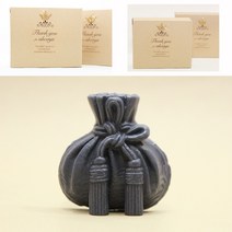 비단장이 복주머니 월병 전통비누, 03-2. 청대 비누+왕관포장, 1개