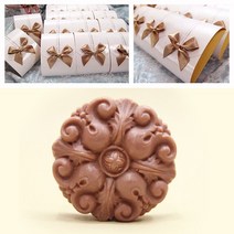 비단장이 전통 흑룡&플라워 천연비누, 07-3. 카카오+숯 플라워비누+비단장이포장, 1개