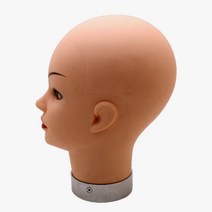 HUMAN HAIR 인모가발 미용연습용 18인치 100%/홀더/민두별도 전체 가발, 민두, 단품