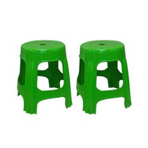 화인 보조의자 2개세트, 그린, 2개