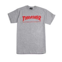 트레셔 반팔티 SKATE MAG 311027 GREY 티셔츠