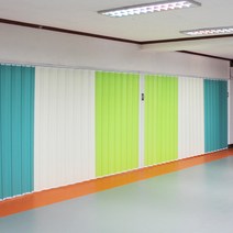 리빙텍스 홀딩도어 자바라 C타입, 13.홀딩 C-홀겹 토핑 그라데이션, 개폐방식-1.편개