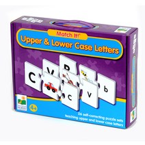 [아기중심] 러닝저니 영어학습 (6종중 택1), Upper & Lower Case Letters