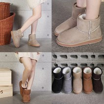 슈앤필 국내생산 여성 겨울 털 퍼 방한 부츠 어그부츠 털신 오드리 미니