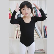 국산 남아/주니어 긴팔레오타드(블랙) 남아발레복 주니어레오타드