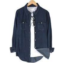 남성용 포켓데님남방