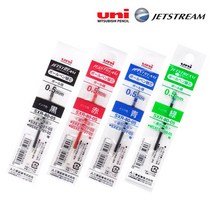 제트스트림 유성 3색볼펜 0.5 리필심/SXR-80-05, 블루, 1개