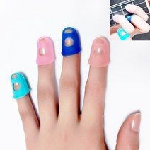 FingerTip 핑거팁 프로텍터 손가락보호고무 현악기핑거팁, 4세트
