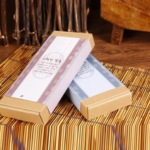 지니컴퍼니 답례품오색국수, 오색국수, 03.전통빗살문양포장 300g 10개이상구매가능