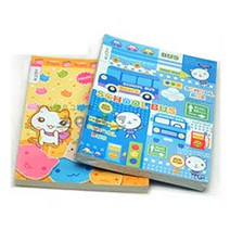 초이문구 신학기 초등노트 10권 5칸기초 8칸쓰기 국어 받아쓰기 종합장, 독서록(여아)
