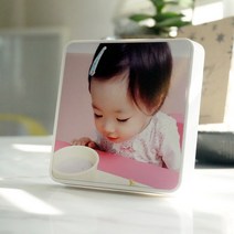 블랙우드액자 정사각, 화이트