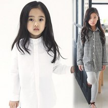 오버핏 롱셔츠