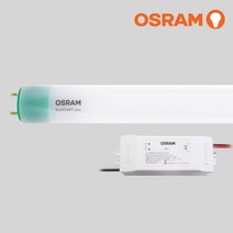 오스람 LED직관형 18.5W 안정기포함 형광등, 주광색, 1개
