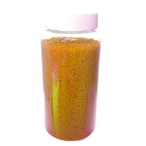큰숲 개구리알 고흡수성수지 구슬, 주황, 500g