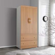 케이컴퍼니 카라800투서랍옷장 장롱, 아카시아