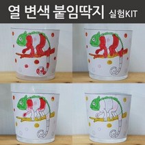 (사이언샵)열변색붙임딱지실험kit(5인), 상세설명참조