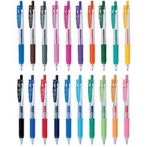 제브라 사라사 클립 중성펜 sarasa 0.3 0.4 0.5mm, 0.4 R레드