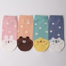 노마코 당일발송 봄나들이 캐릭터양말 양말인형 만들기 패션양말