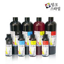 스타일잉크 HP 리필잉크 M180 M260 삼성 SL-J1660 SL-J2160W 무한리필잉크, 1. 4색세트 500ml, 1개