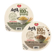 동원 쎈쿡 통곡물밥195gx12+100%발아현미195gx12, 210g, 24개