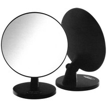 토탈하우스 원형탁상거울 (지름 29cm) 블랙 ST-109 와이드 탁상거울 원형거울, ST-109-원형탁상거울(블랙)