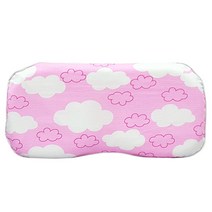 홈아트 메모리폼 짱구 베개커버, 뭉게구름(핑크)커버