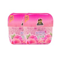 산도깨비 화장실용 탈취제 피치 300mlx2개 화장실탈취제, 2개, 300ml