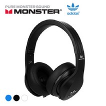 [몬스터] [아디다스 오리지널스 오버이어] 헤드셋, 블랙, 137012-00