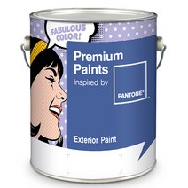 노루페인트 외부용 프리미엄 수성페인트 팬톤페인트 1L 익스테리어, 무광 19-4118 Dark denim