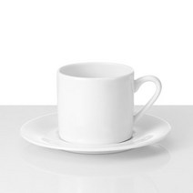 [화이트블룸] Slow Morning Teacup _ Saucer, 화이트, 1개